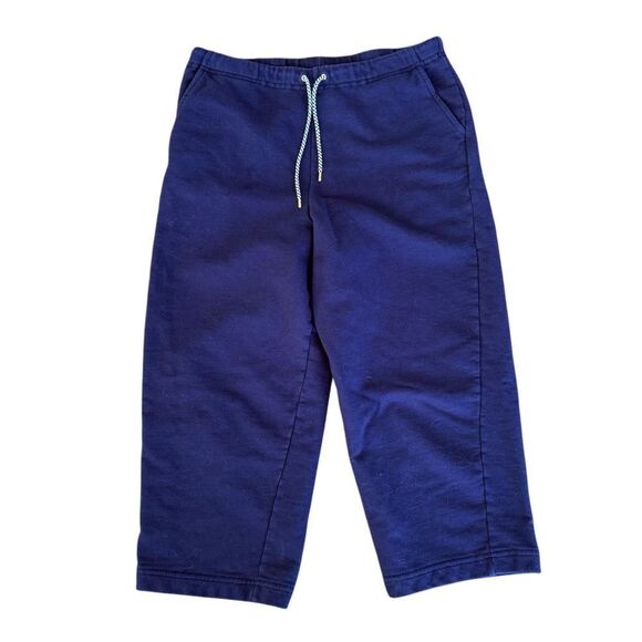 Lauren Jeans Co. Ralph Lauren Pants Drawstring Cotton Sweatpants Cropped Medium - Picture 1 of 5